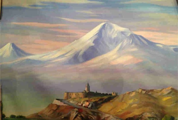 Художник Мартирос гора Арарат
