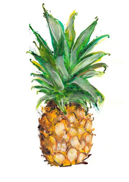 Картина ананас