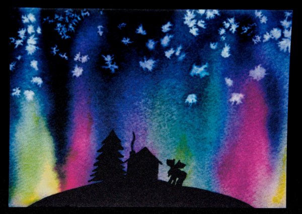 Набрызг Северное сияние