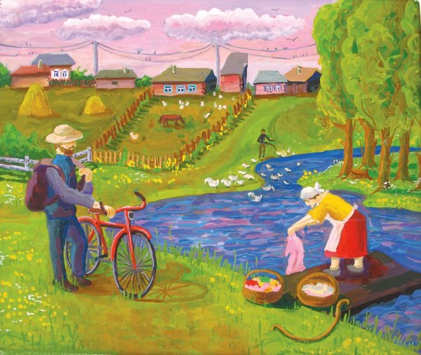 Сюжетные композиции и иллюстрации