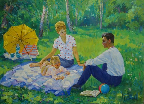 Сюжетная композиция в ДХШ