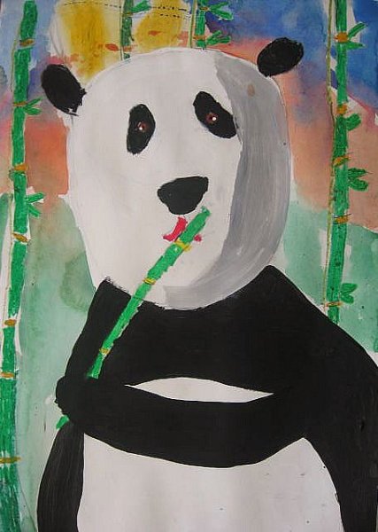 Нарисовать панду