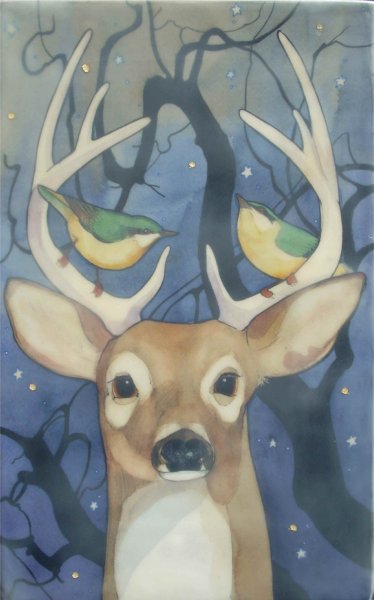 Холодный батик животных