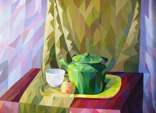 Декоративная живопись натюрморт