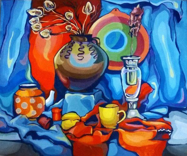 Стилизованный натюрморт