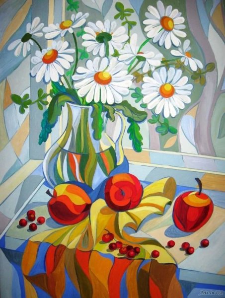 Декоративная живопись гуашью