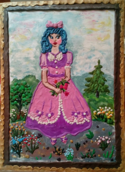 Мальвина поделка