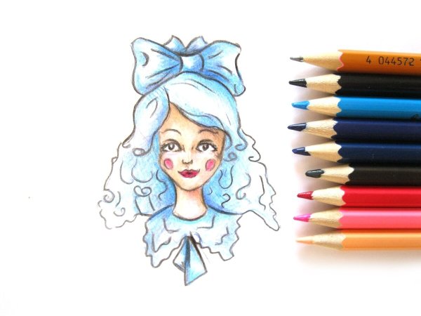 Мальвина на прозрачном