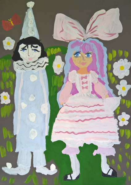 Герои МФ Буратино Мальвина