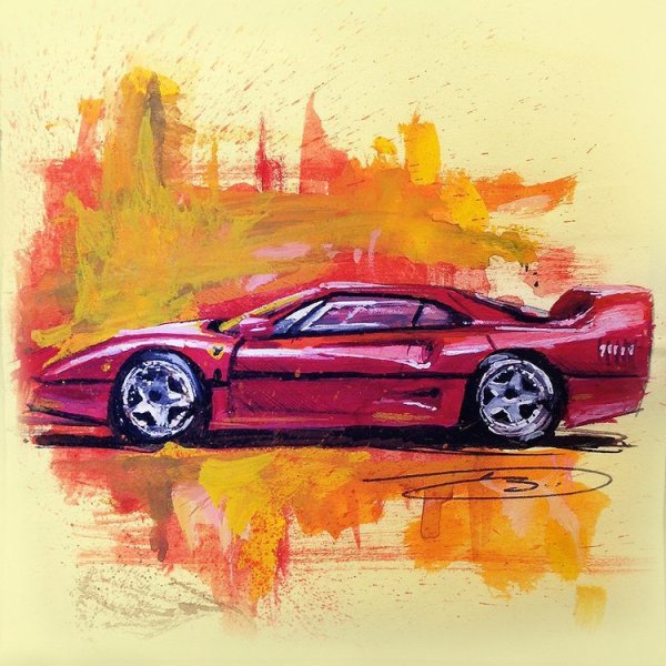 Машина гуашью