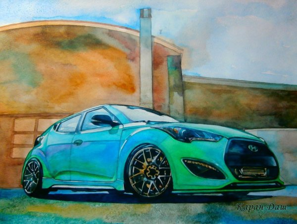 Машина гуашью