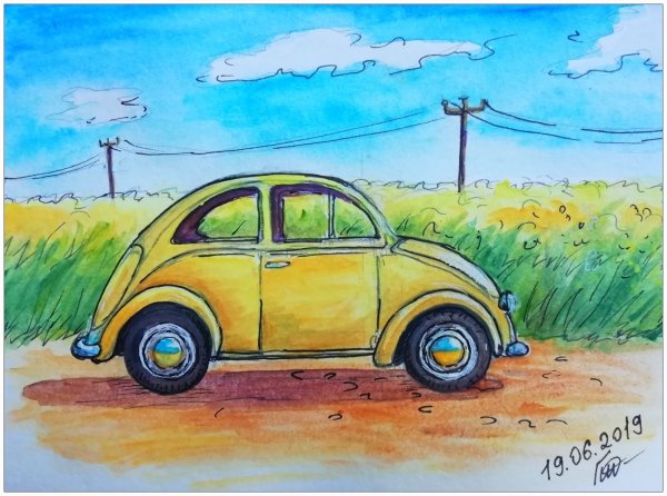 Машина рисунок