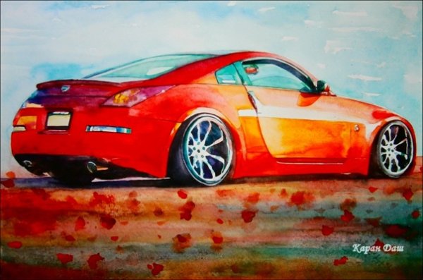 Машина гуашью