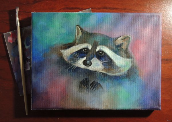 Рисунки акрилом