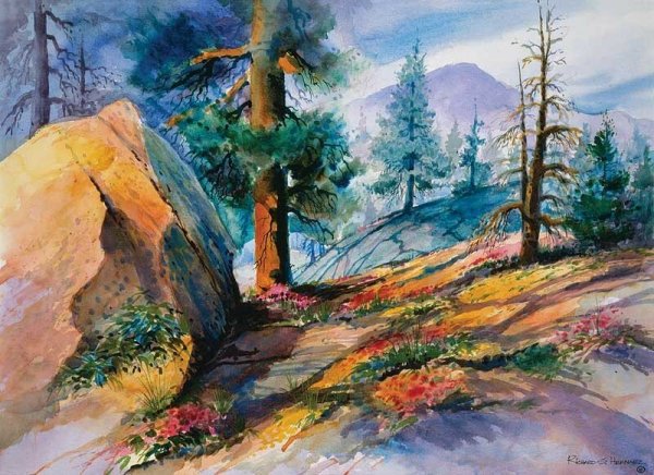 Richard Salvador Hernaez, акварели