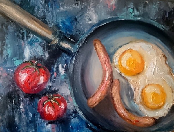 Натюрморт акрилом