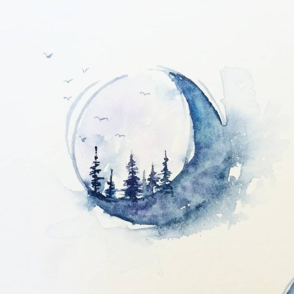 Месяц акварель