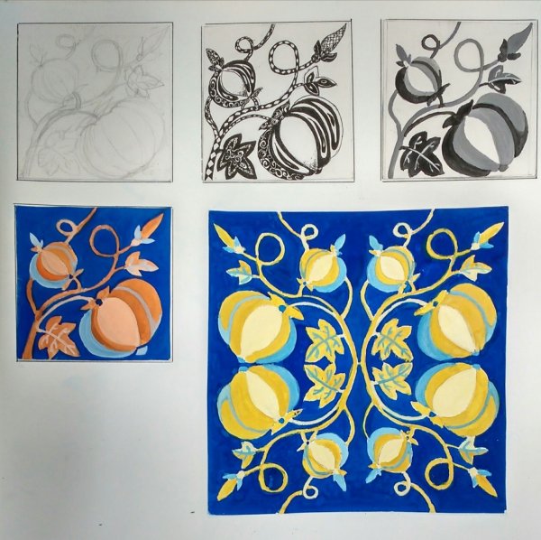 Орнамент композиция