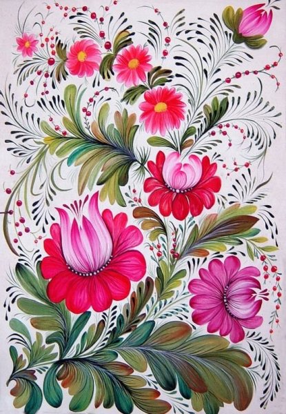 Петриковская живопись Петриковская роспись