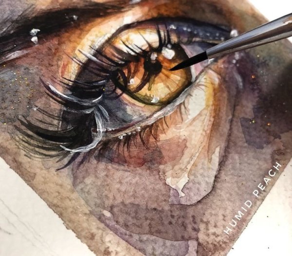 Humid Peach глаза