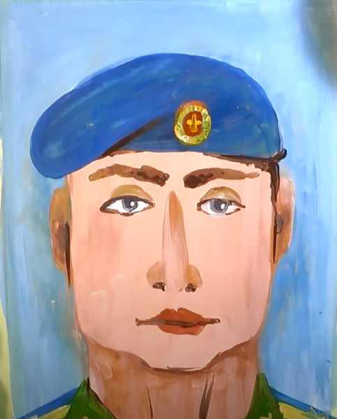 Рисунок солдату