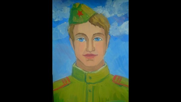 Рисунок солдату