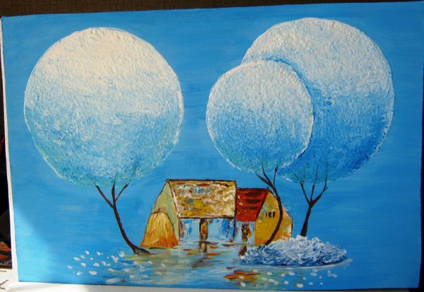 Рисование воздушными шарами