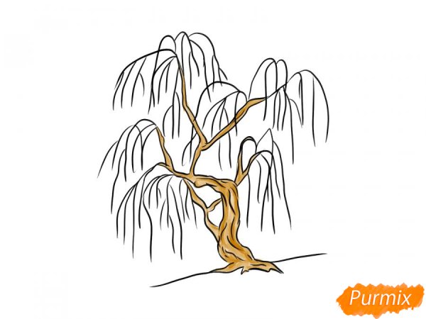 Рисунки акварелью на альбомном листе