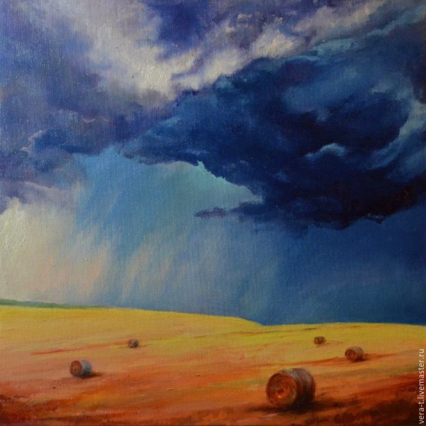 Гроза красками