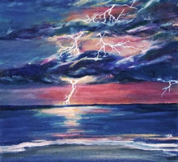 Буря гуашью