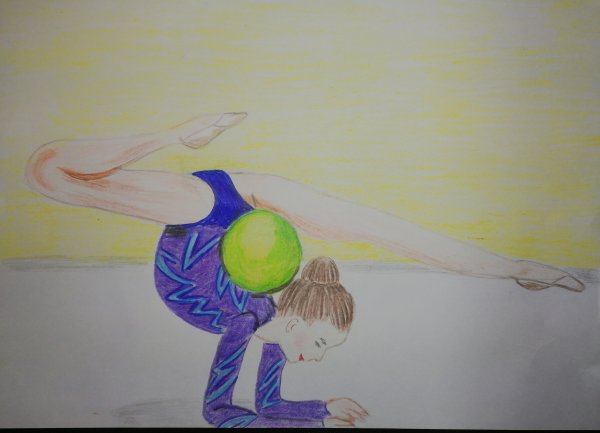 Гимнастика картинки нарисованные