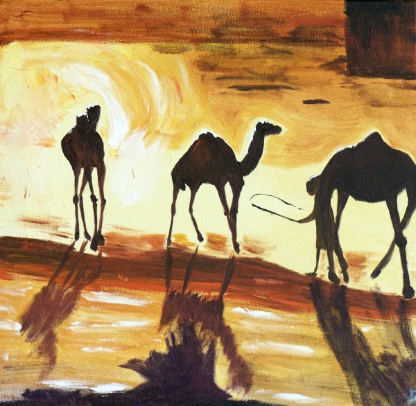 Рисование верблюда в подготовительной группе