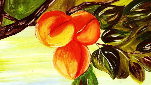 Правополушарное рисование лимон