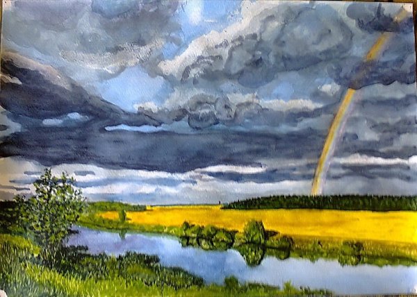 Пейзажи Радуга лёгкие