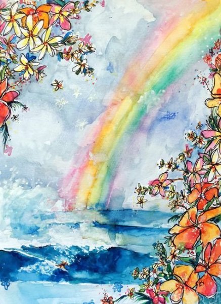 Рисование Радуга