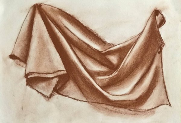 Драпировка мягким материалом