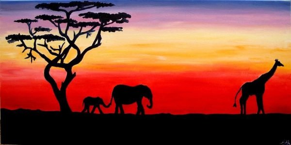 Африканский пейзаж