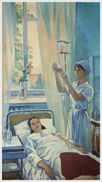 Медицина в живописи художников