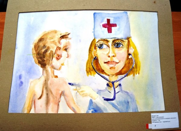 Рисование на тему медицина