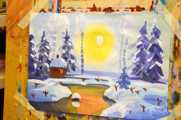 Гуашь проекты