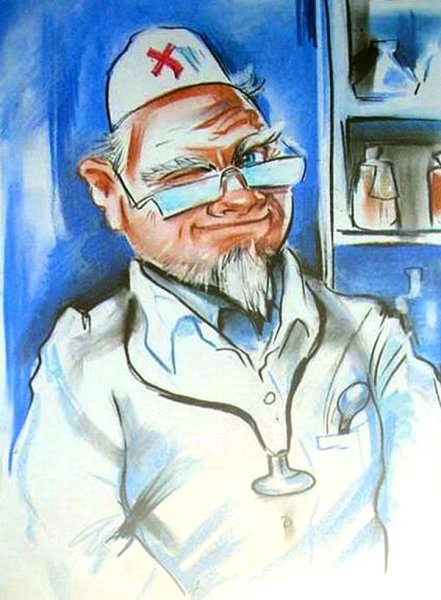 Шарж на медицинскую тему