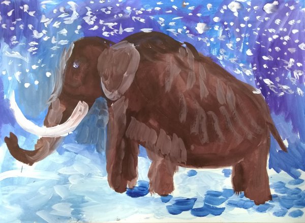 Мамонт живопись