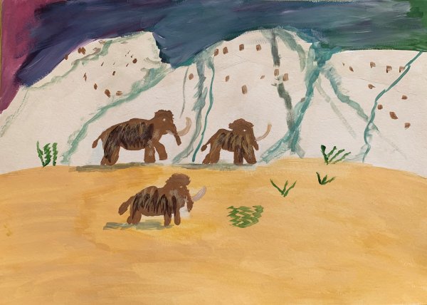 Мамонт рисунок