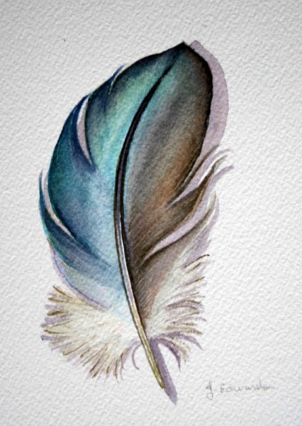 Перо для рисования акварелью