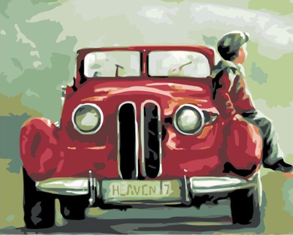 Картины по номерам автомобили