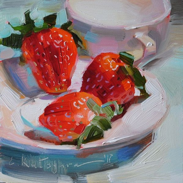 Елена Кацура картины маслом