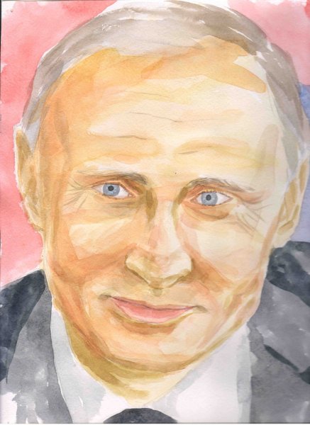 Портрет красками