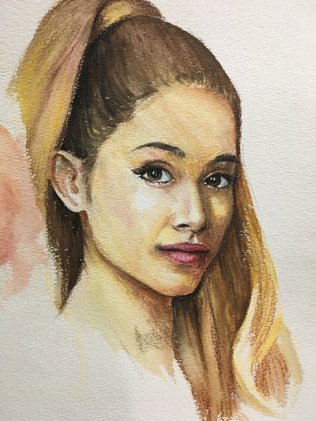 Акварельные портреты Виталия Щукина