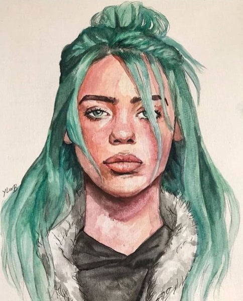 Лена Дегтяренко акварель