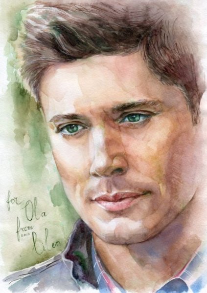 Дэниел Герхардс портреты пастелью